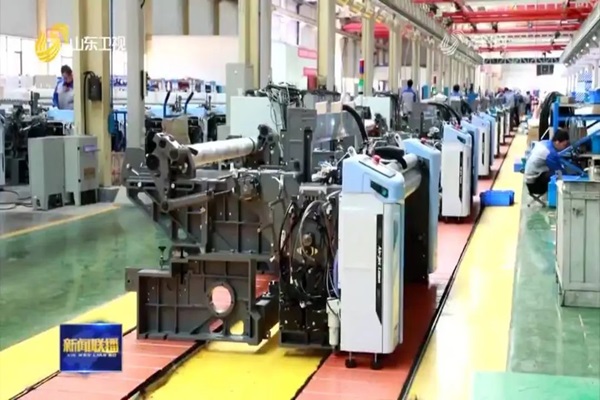 Shandong RIFA prepara teares com tecnologia inteligente, apresentado no Shandong TV News