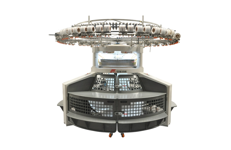 Máquina de tricô de largura aberta dupla RFDKP